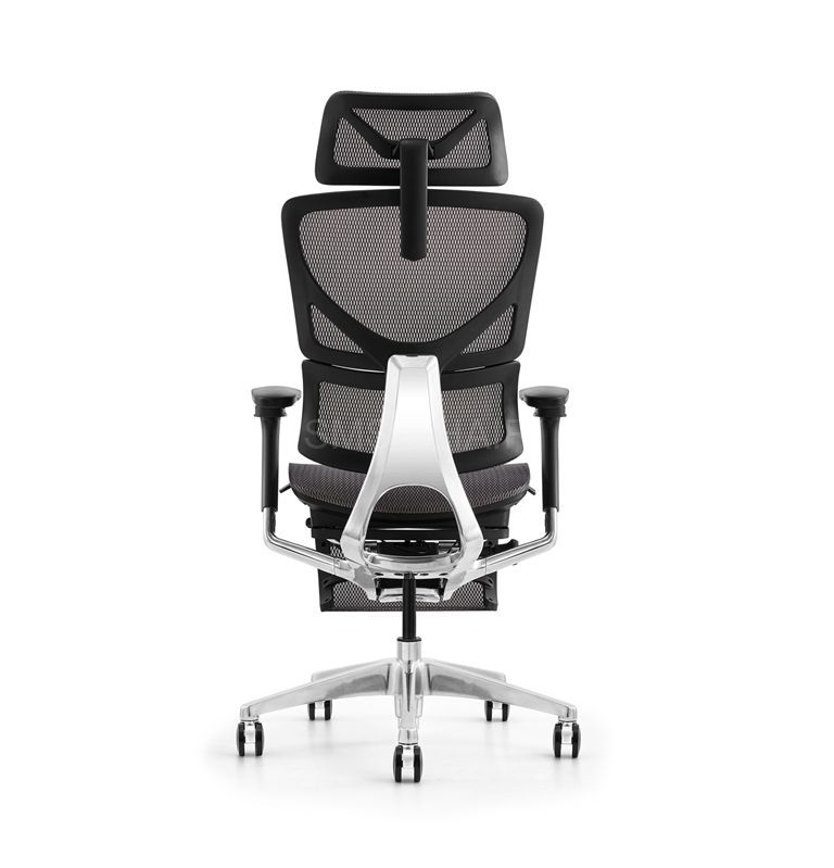 Breathable Korean Imported Mesh Ergonomic Office Chair with Foot Rest
