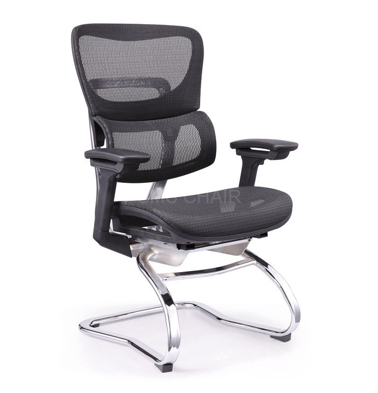New Ergonomic Guest Visitors Waiting Room Chairs with No Wheels