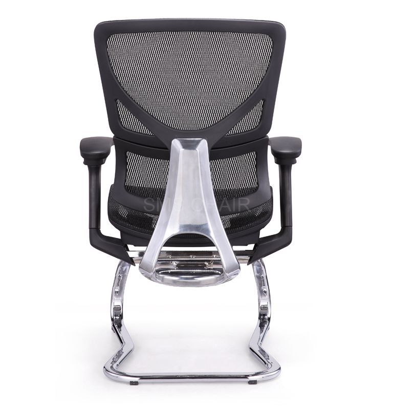 Ergonomic Office Reception Meeting Chairs with Bow Legs