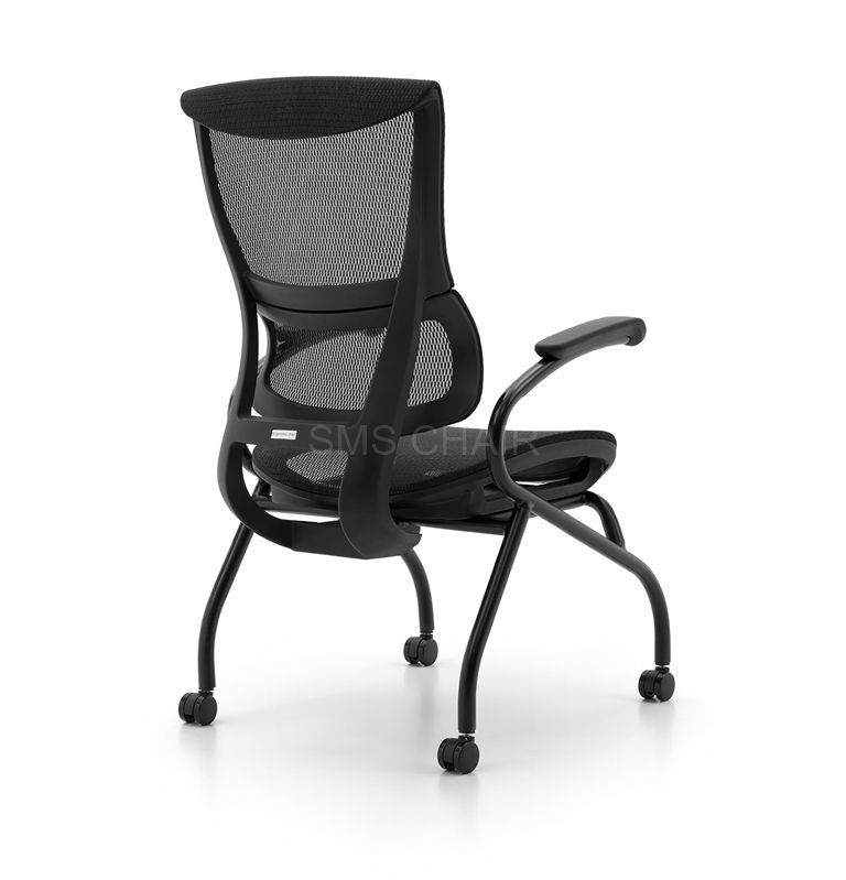 High Quality Full Mesh Ergonomic Training Chair with Wheels