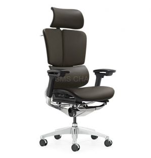 Hihg Quality Adjustable Leather Ergonomic Executive Office Chair