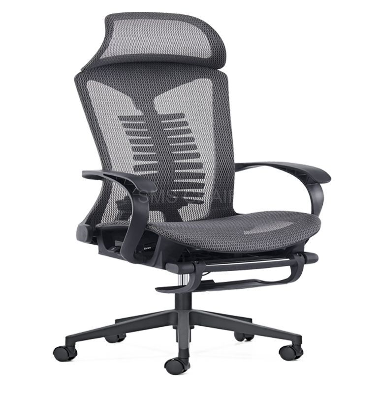 2024 Modern Style Mesh Ergonomic Office Chair With Footrest