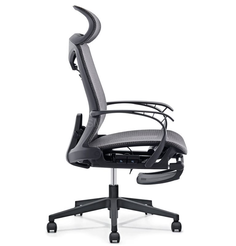 2024 Modern Style Mesh Ergonomic Office Chair With Footrest