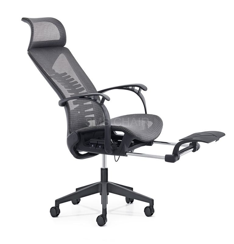 2024 Modern Style Mesh Ergonomic Office Chair With Footrest