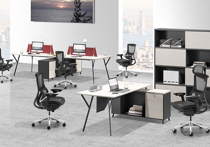 Contemporary Ergonomic Swivel Office Computer Chair
