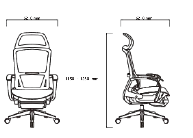 Hot Selling High Back  Mesh Office Chair Manager Mesh Ergonomic Office Chair